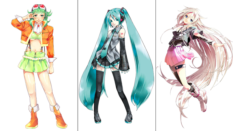 Illustration for article titled Vocaloid Singers Have the Coolest Character Designs